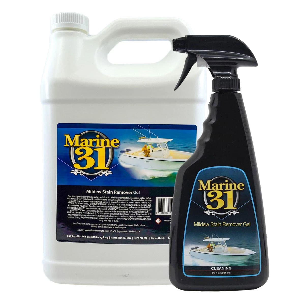 Marine 31 Mildew Stain Remover Gel Combo